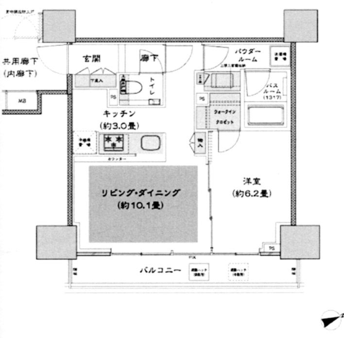 田町駅 徒歩13分
構造:鉄筋コンクリート造