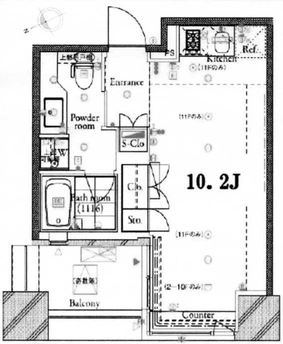 田町駅 徒歩9分
構造:鉄筋コンクリート造